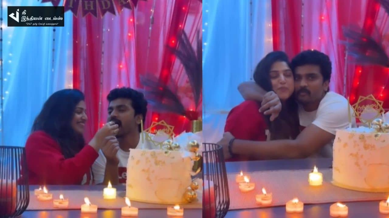 சித்துவின் பிறந்தநாளை கொண்டாடி சர்ப்ரைஸ் கொடுத்த ஸ்ரேயா