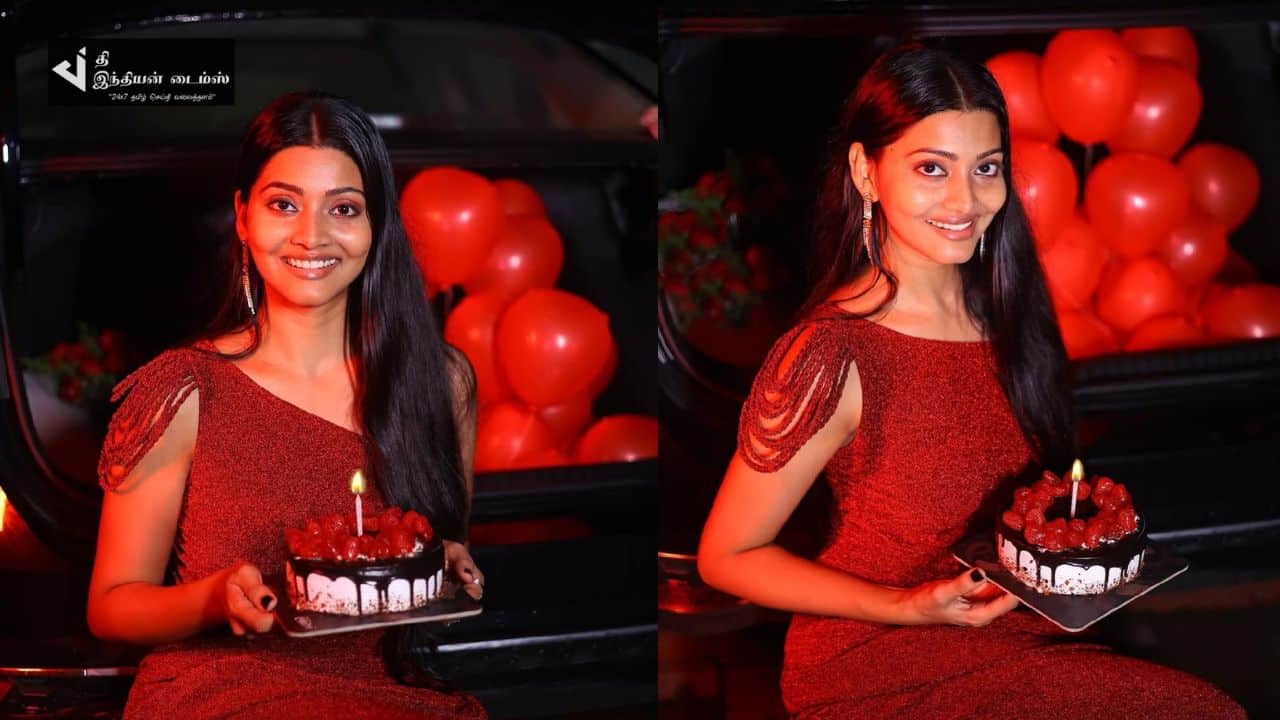 குங்குமப்பூவும் கொஞ்சுபுறாவும் பட நடிகை பிறந்தநாள் கொண்டாட்டம்