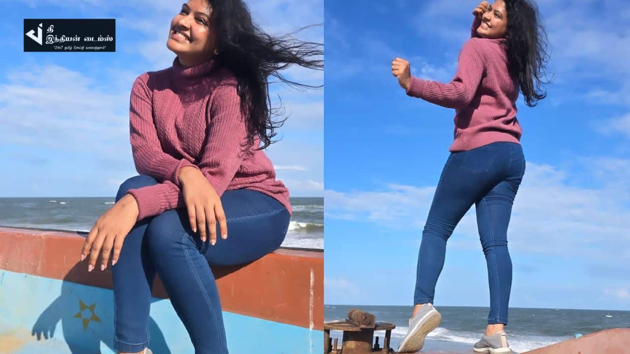 நடிகை ரட்சிதா மஹாலக்ஷ்மியின் கடற்கரை போட்டோஷூட் புகைப்படங்கள்