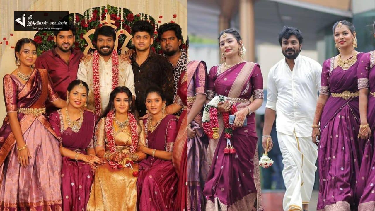 சிறகடிக்க ஆசை சீரியல் நாயகன் வெற்றி வசந்த் புதிய திருமண புகைப்படங்கள்