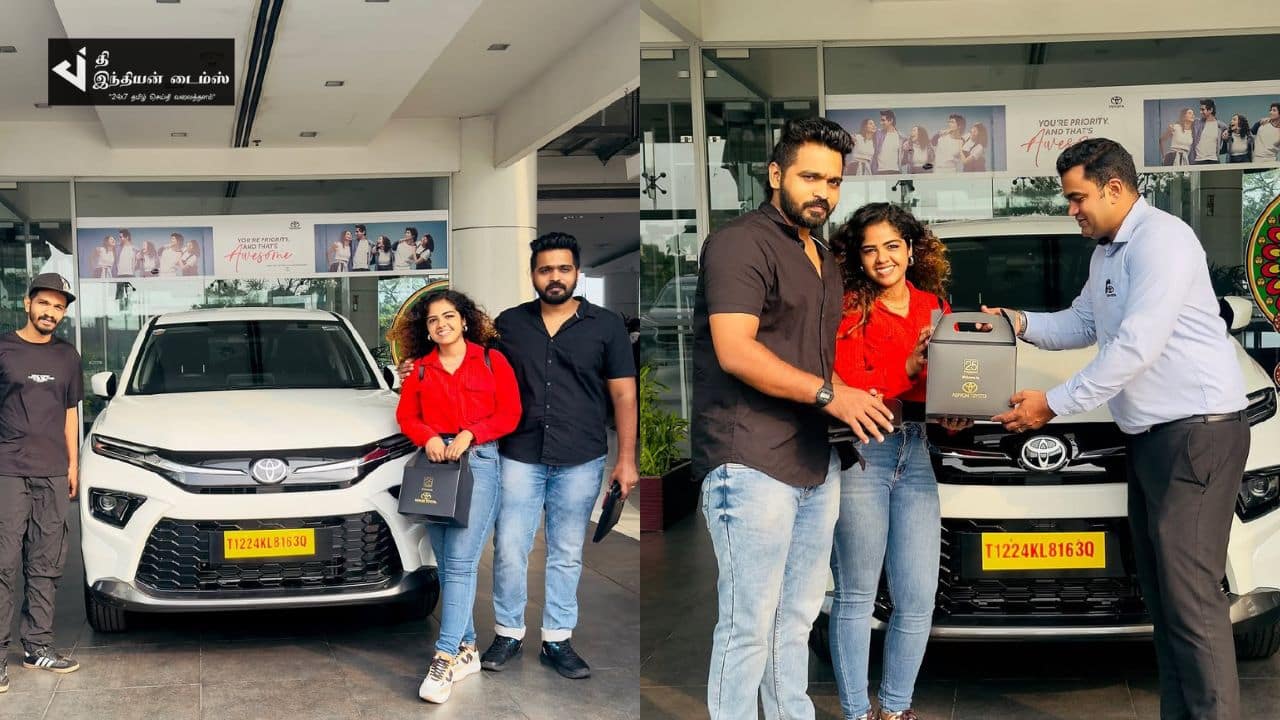 புத்தம் புதிய கார் வாங்கிய சூப்பர் சிங்கர் பிரியா ஜெர்சன்