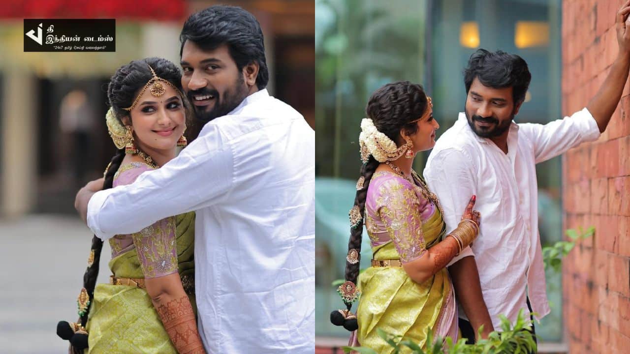 மனைவி உடன் கியூட்டான புகைப்படங்களை எடுத்த சிறகடிக்க ஆசை முத்து