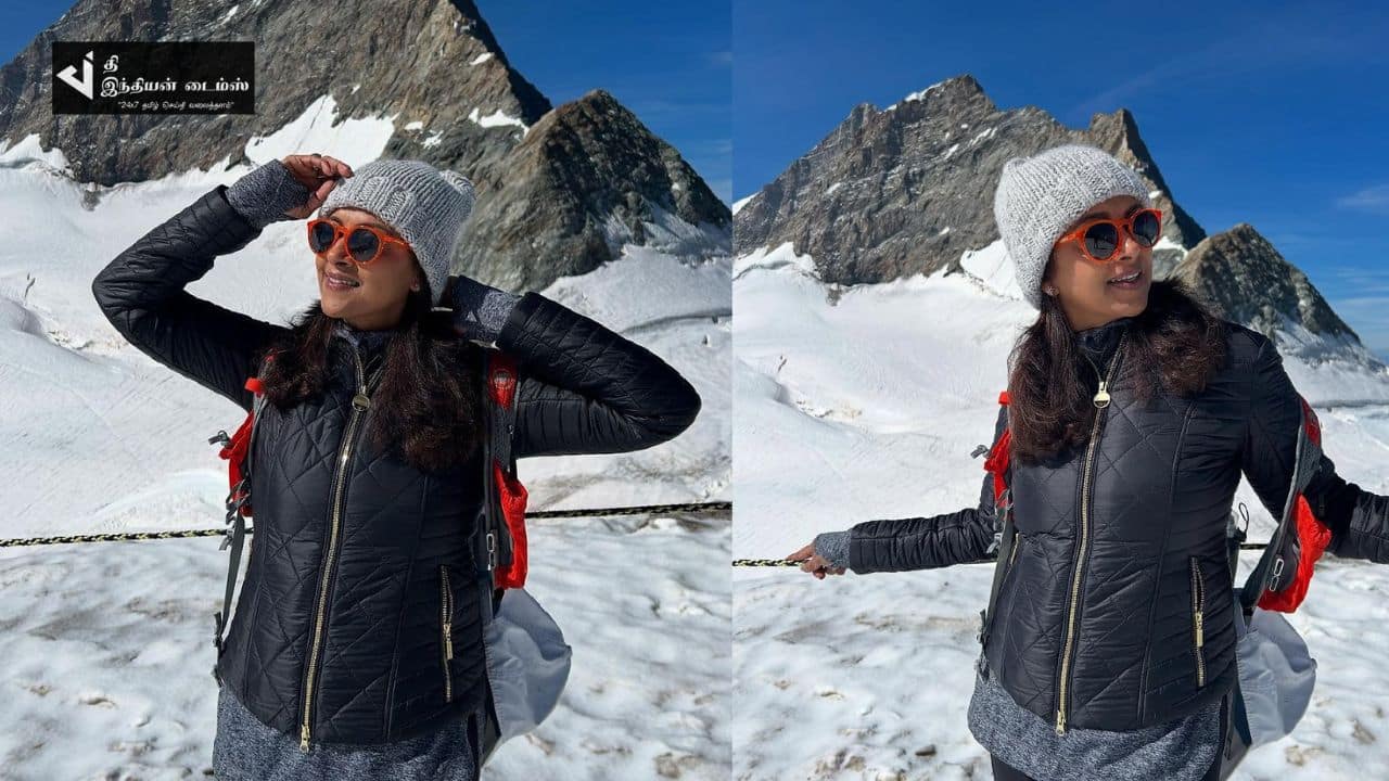 நடிகை நதியாவின் விடுமுறை கொண்டாட்ட புகைப்படங்கள்