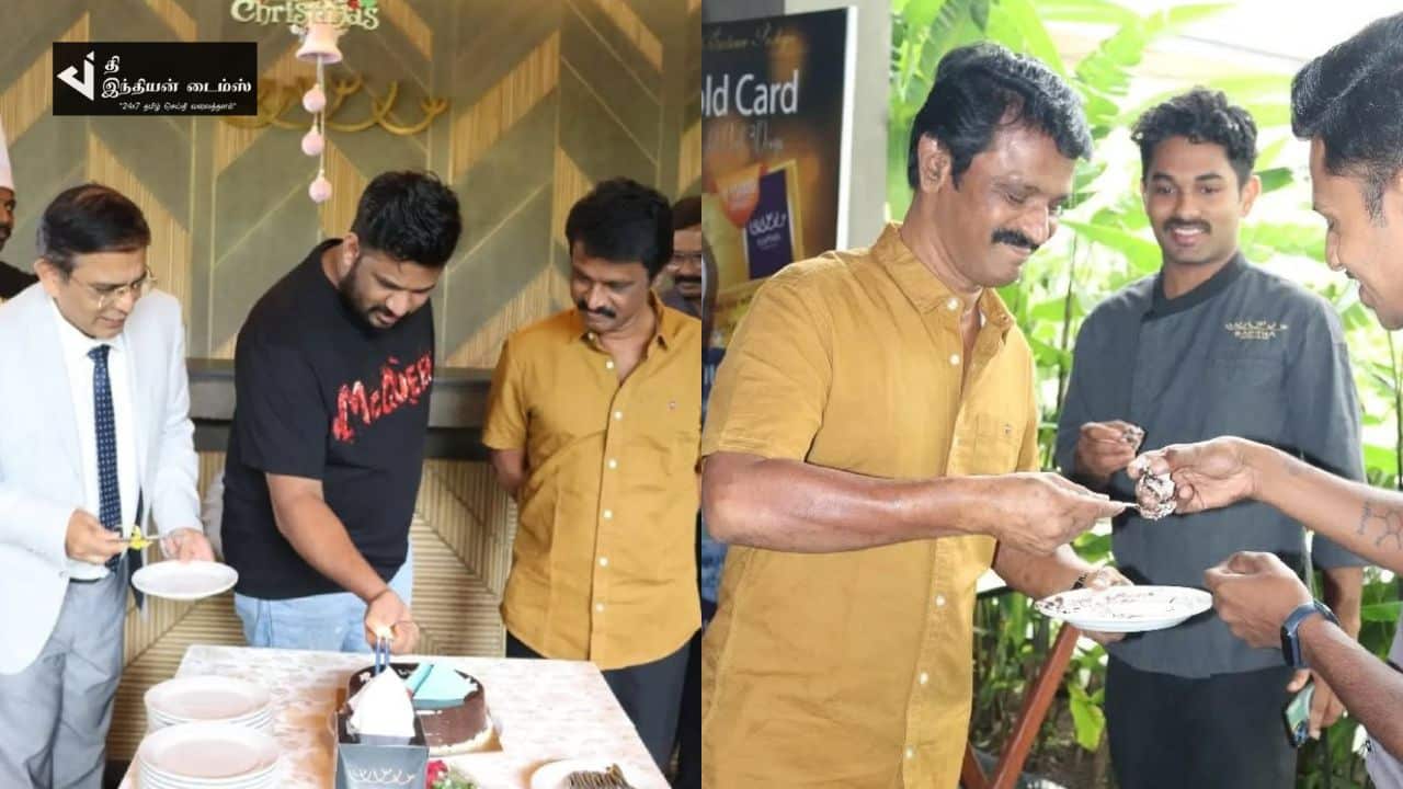 நடிகர் சேரன் பிறந்தநாள் கொண்டாட்டம்