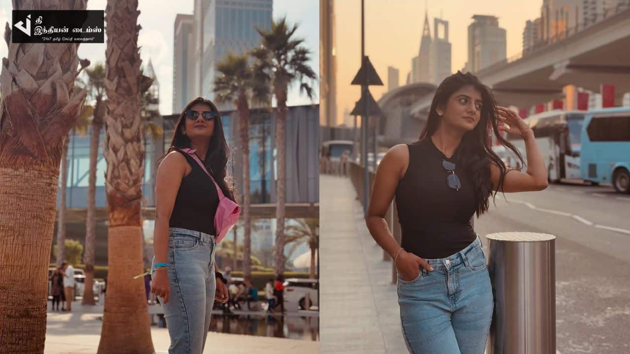 துபாயில் விடுமுறையை கொண்டாடும் விஜய் டிவி சீரியல் நடிகை கேபிரியல்