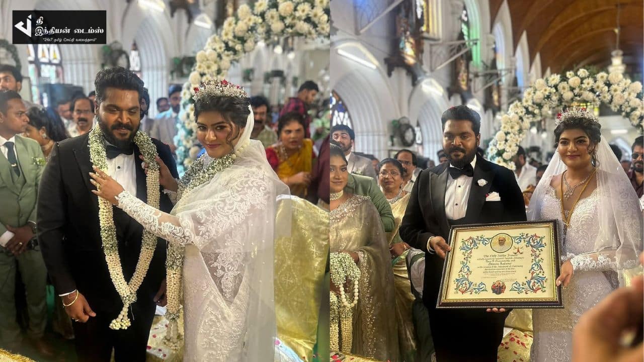 நேற்று கோலாகலமாக நடைபெற்ற டிமான்டி காலனி பட இயக்குனர் அஜய் ஞானமுத்து