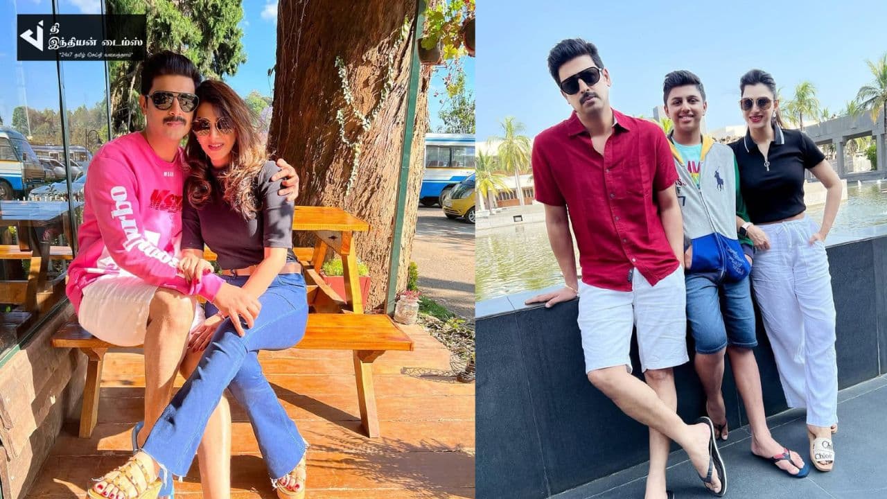 மனைவி உடன் ஊட்டியில் நடிகர் ஸ்ரீகாந்த் விடுமுறை கொண்டாட்டம்