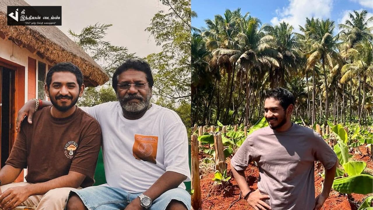 தந்தையுடன் WEEK END-ஐ கொண்டாடிய நடிகர் கென் கருணாஸ்