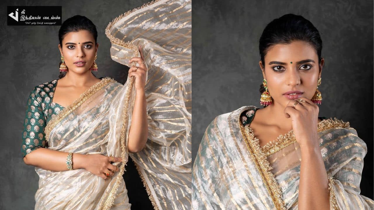 செம்ம கியூட்டான நடிகை ஐஸ்வர்யா ராஜேஷ் புகைப்படங்கள்