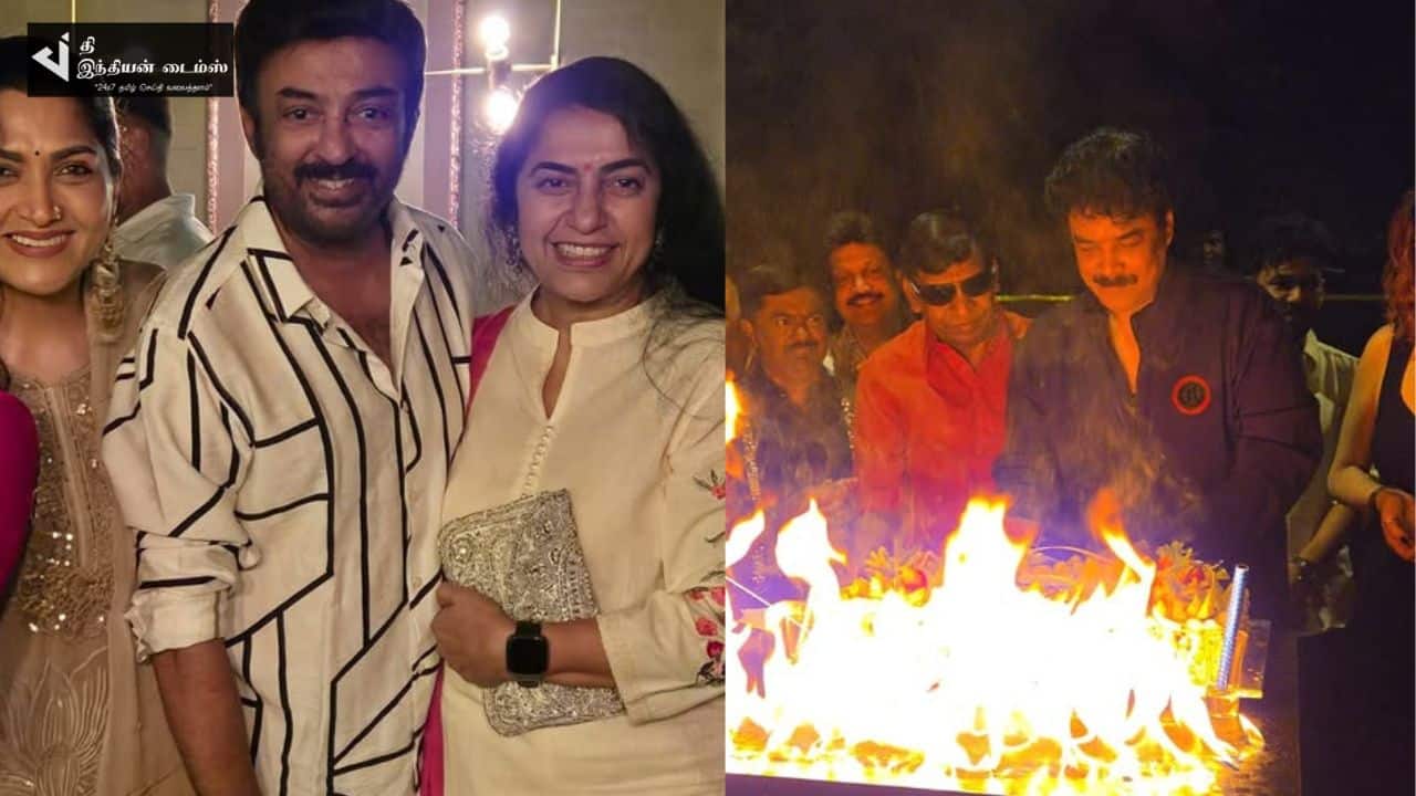 சுந்தர் சி பிறந்தநாள் பார்ட்டியில் கலந்துகொண்ட 90ஸ் நடிகர்கள் நடிகைகள்