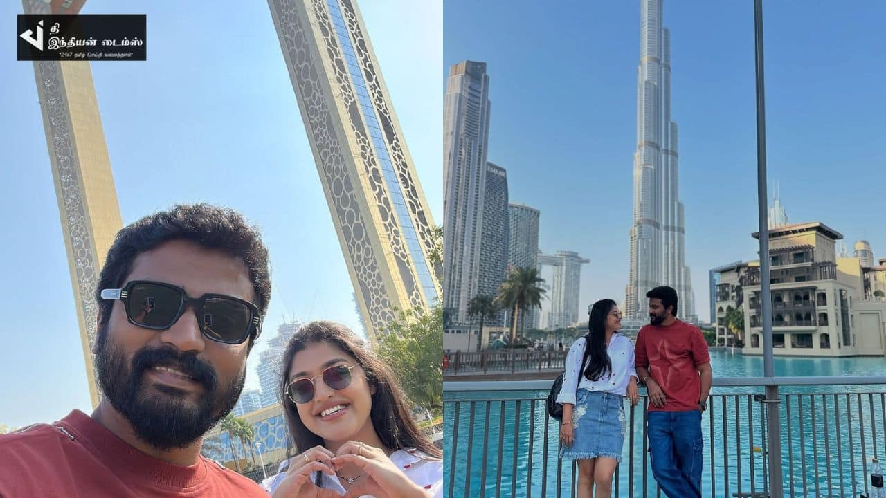 சித்து உடன் துபாயில் விடுமுறையை கொண்டாடும் ஸ்ரேயா