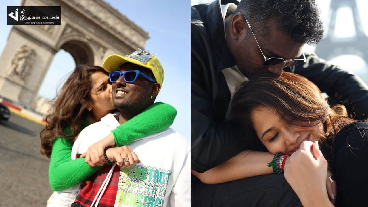 மனைவி ப்ரியா உடன் இயக்குனர் அட்லீ விடுமுறை கொண்டாட்டம்