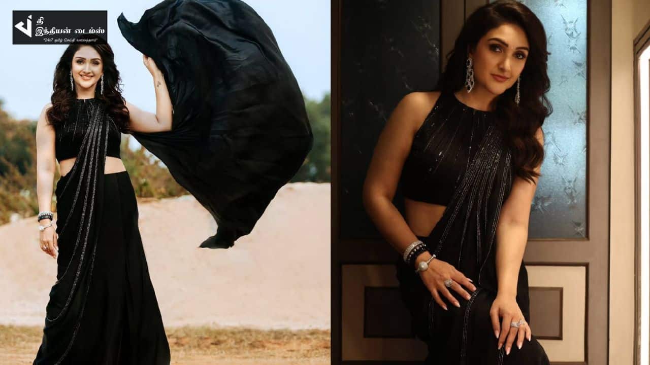 நடிகர் விஜயகுமார் மகள் ஸ்ரீதேவி விஜயகுமாரின் லேட்டஸ்ட் கிளிக்ஸ்