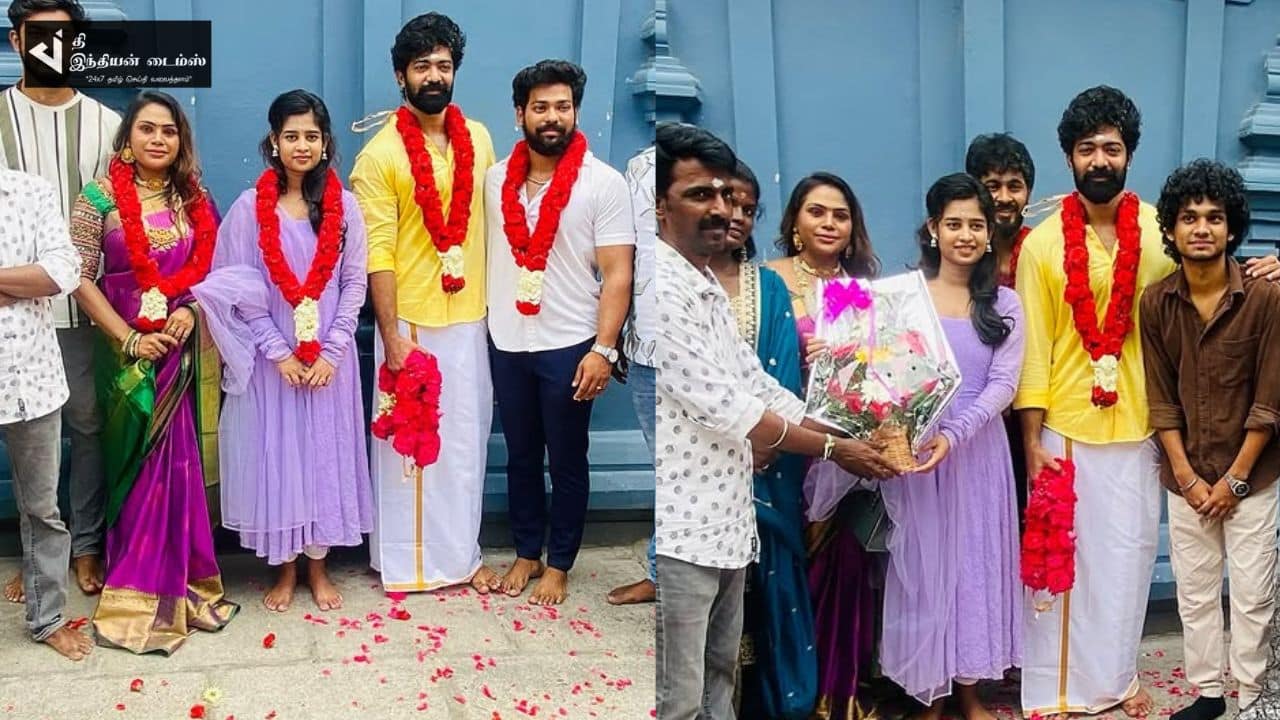 பிக் பாஸ் ஜனனி கதாநாயகியாக நடிக்கும் புதிய படம் பூஜையுடன் தொடக்கம்