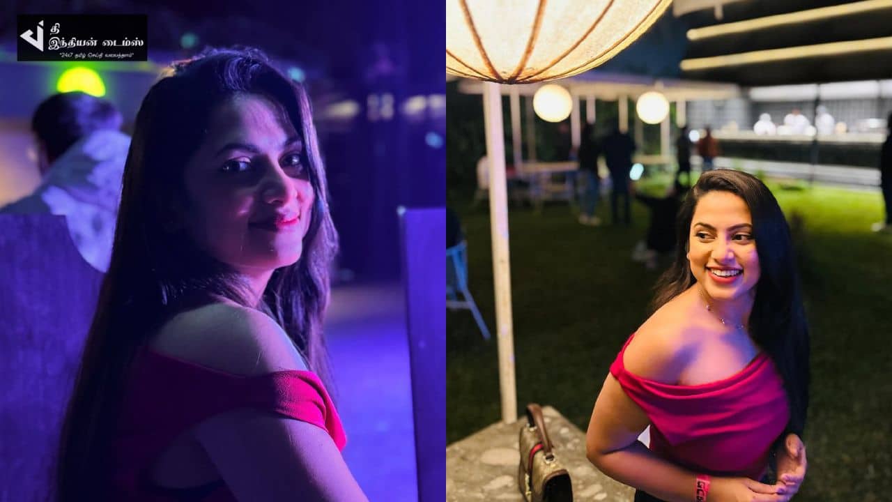 NEW YEAR இரவு பார்ட்டியில் எதிர்நீச்சல் சீரியல் நாயகி ஜனனி