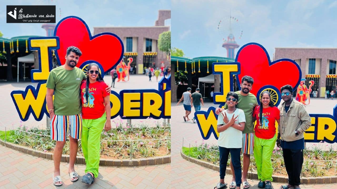 குடும்பத்துடன் Wonderla-க்கு சுற்றுலா சென்ற பிக் பாஸ் தாமரை செல்வி
