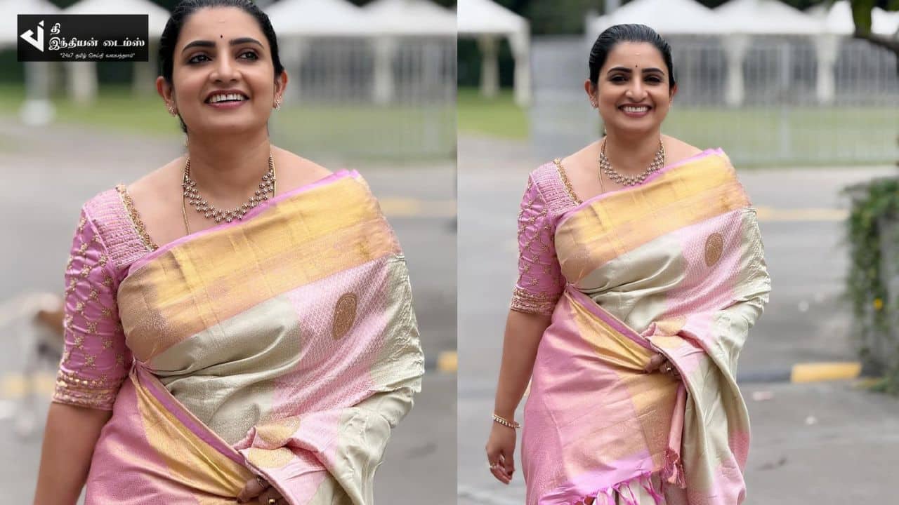 சேலையில் சிலை போல இருக்கும் CWC சுஜிதாவின் லேட்டஸ்ட் புகைப்படங்கள்