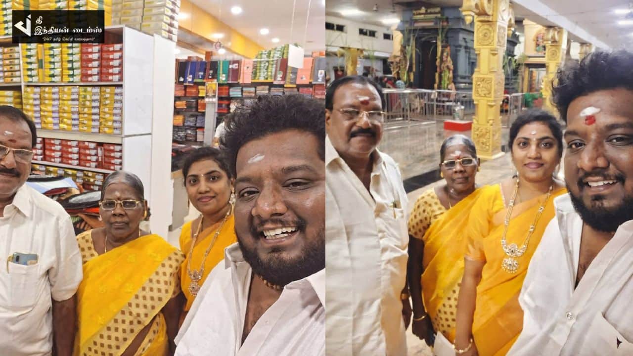 Blacksheep விக்னேஷ்காந்த் குடும்பத்துடன் பொங்கல் கொண்டாட்டம்