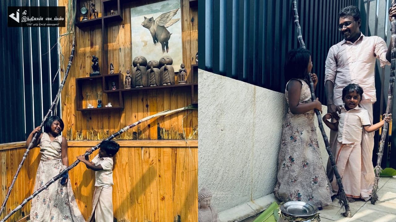 இயக்குனர் மாரி செல்வராஜ் வீட்டு பொங்கல் கொண்டாட்டம்