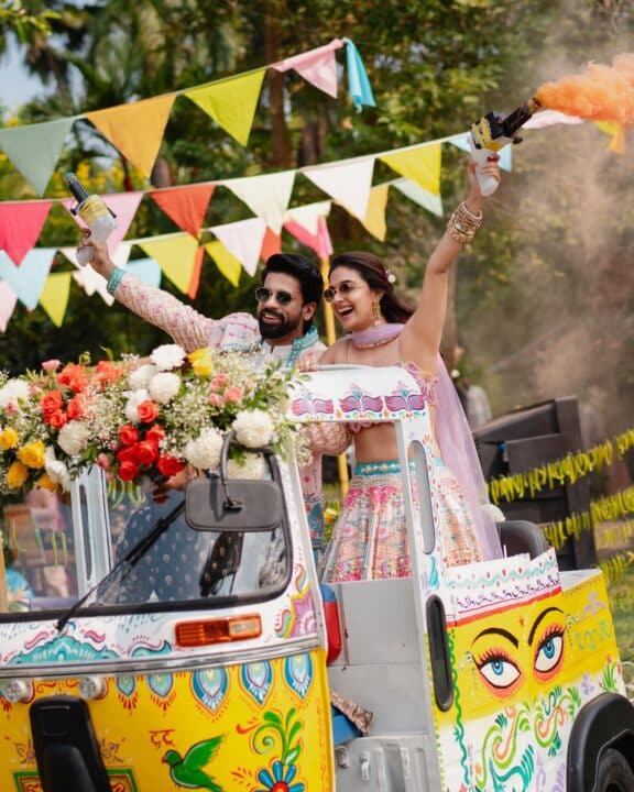 கேரளாவில் கோலாகலமாக நடைபெற்ற நடிகை கீர்த்தி சுரேஷ் திருமண மெஹந்தி நிகழ்ச்சி 4