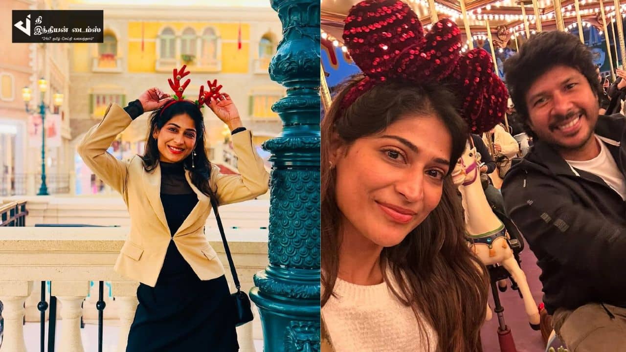 குடும்பத்துடன் வெளிநாட்டில் விடுமுறையை கொண்டாடும் சென்னை 28 பட நடிகை விஜயலக்ஷ்மி