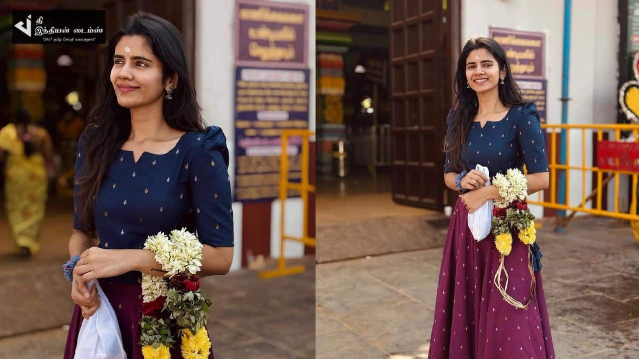 பொள்ளாச்சி மாசாணி அம்மன் கோயிலில் சாமி தரிசனம் செய்த பிக்பாஸ் சௌந்தர்யா