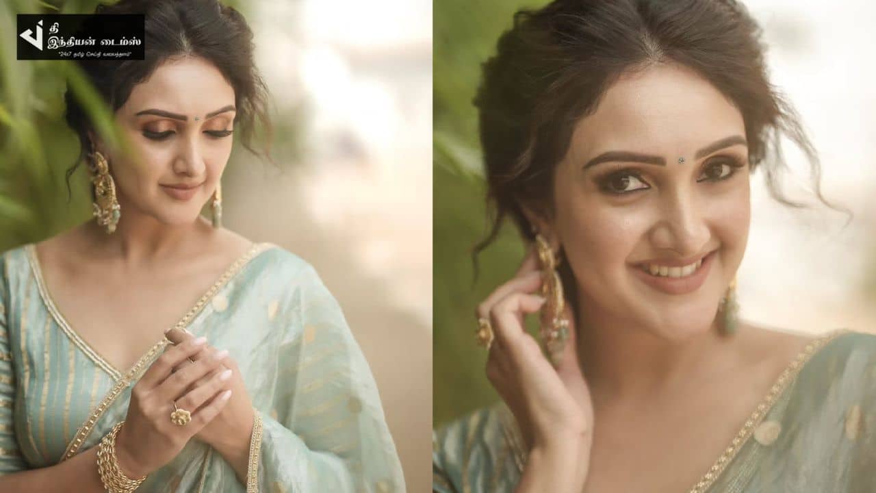 அழகில் அசத்தும் தேவதையை கண்டேன் பட நடிகை ஸ்ரீ தேவி விஜயகுமார்