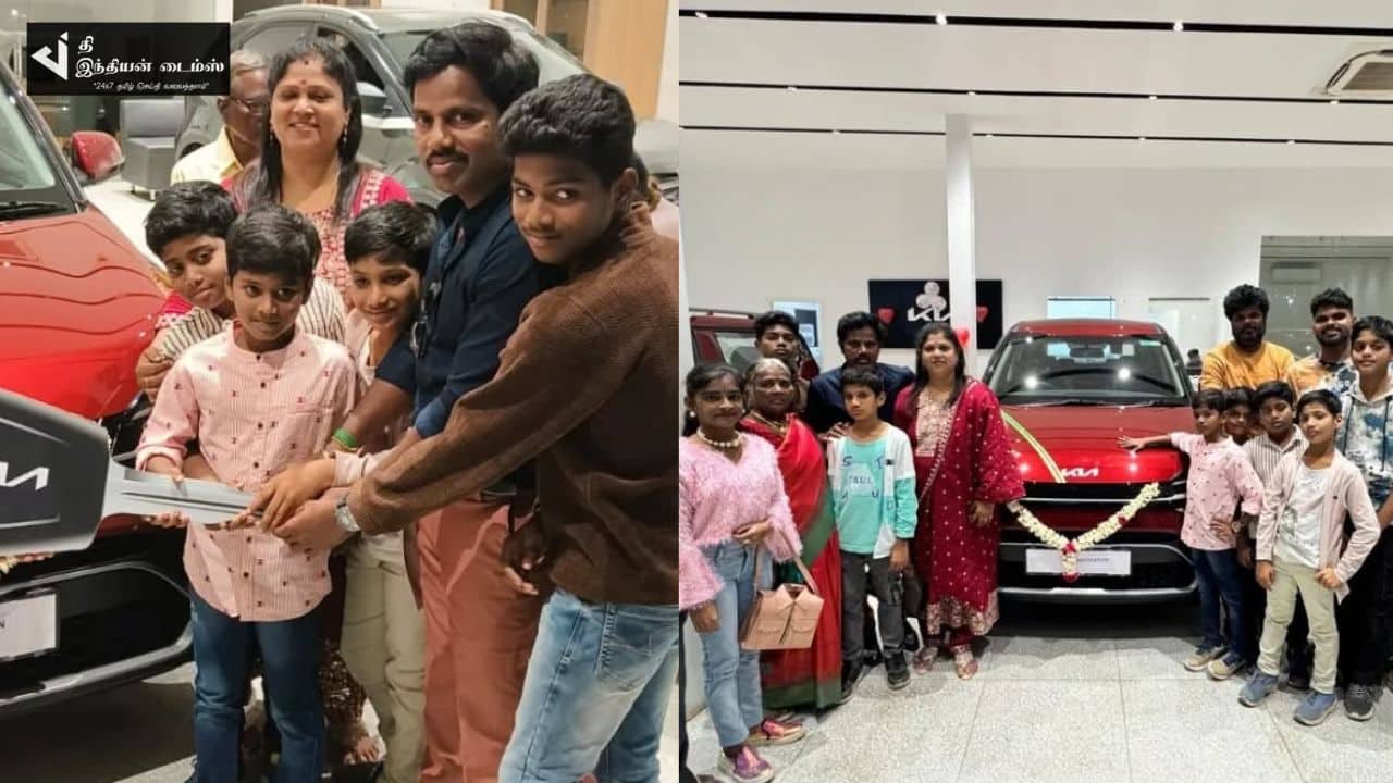 சொந்தமாக கார் வாங்கிய விஜய் டிவி அமுதவாணன்