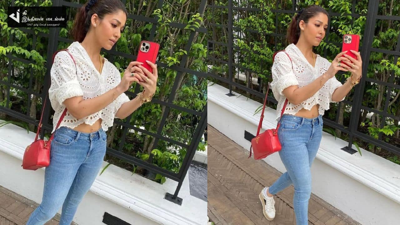 நடிகை நயன்தாராவின் செம்ம கியூட்டான லேட்டஸ்ட் கிளிக்ஸ