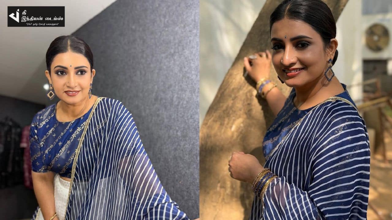 அழகில் அசத்தும் பிரபல சீரியல் நடிகை சுஜிதா தனுஷ்