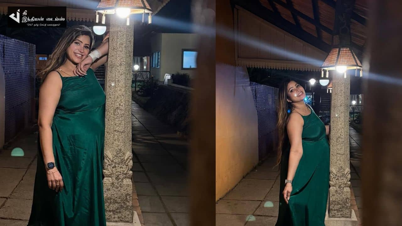 நிறைமாதத்தில் போட்டோஷூட் எடுத்த நடிகர் ரெடின் மனைவி சங்கீதா