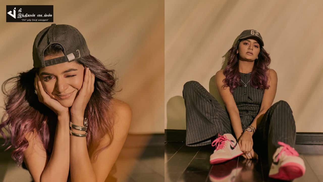 நடிகை அதிதி சங்கரின் குறும்பு தனமான கியூட்டான போட்டோஷூட்