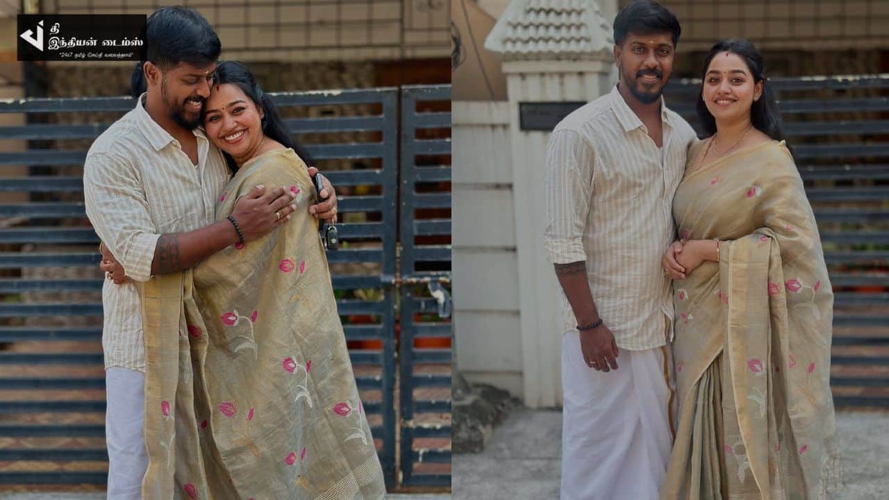 நேற்று திருமண நாளை கொண்டாடிய சீரியல் நடிகை காயத்ரி யுவராஜ்