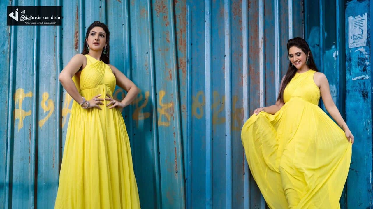 தேவதையை கண்டேன் பட நாயகி ஸ்ரீ தேவி விஜயகுமாரின் லேட்டஸ்ட் கிளிக்ஸ்