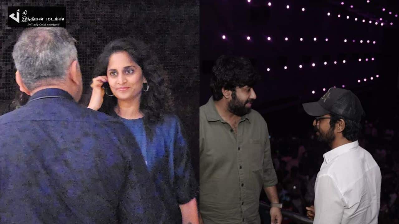 இன்று விடாமுயற்சி படம் பார்க்க வந்த சினிமா பிரபலங்கள்