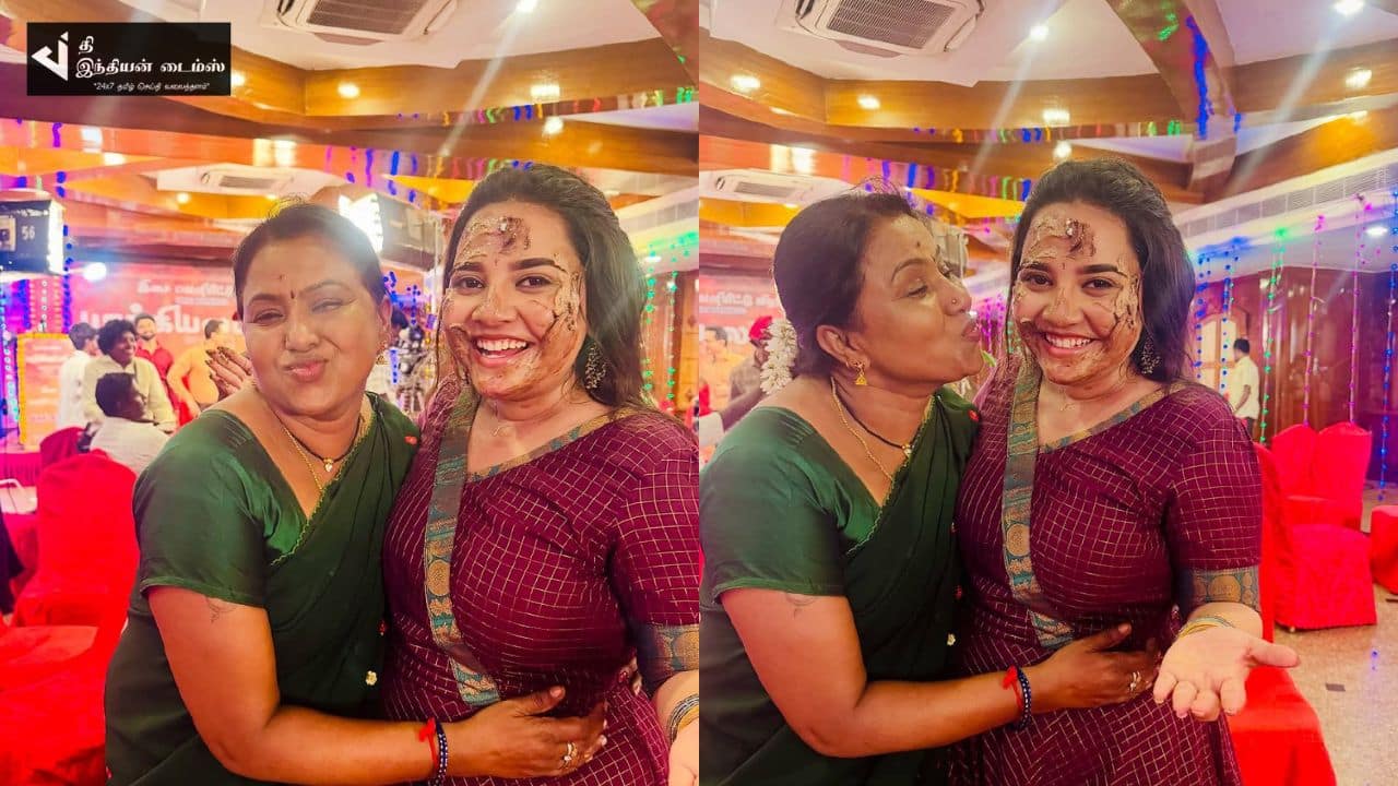 பாக்யலக்ஷ்மி இனியா படப்பிடிப்பில் பிறந்தநாள் கொண்டாட்டம்