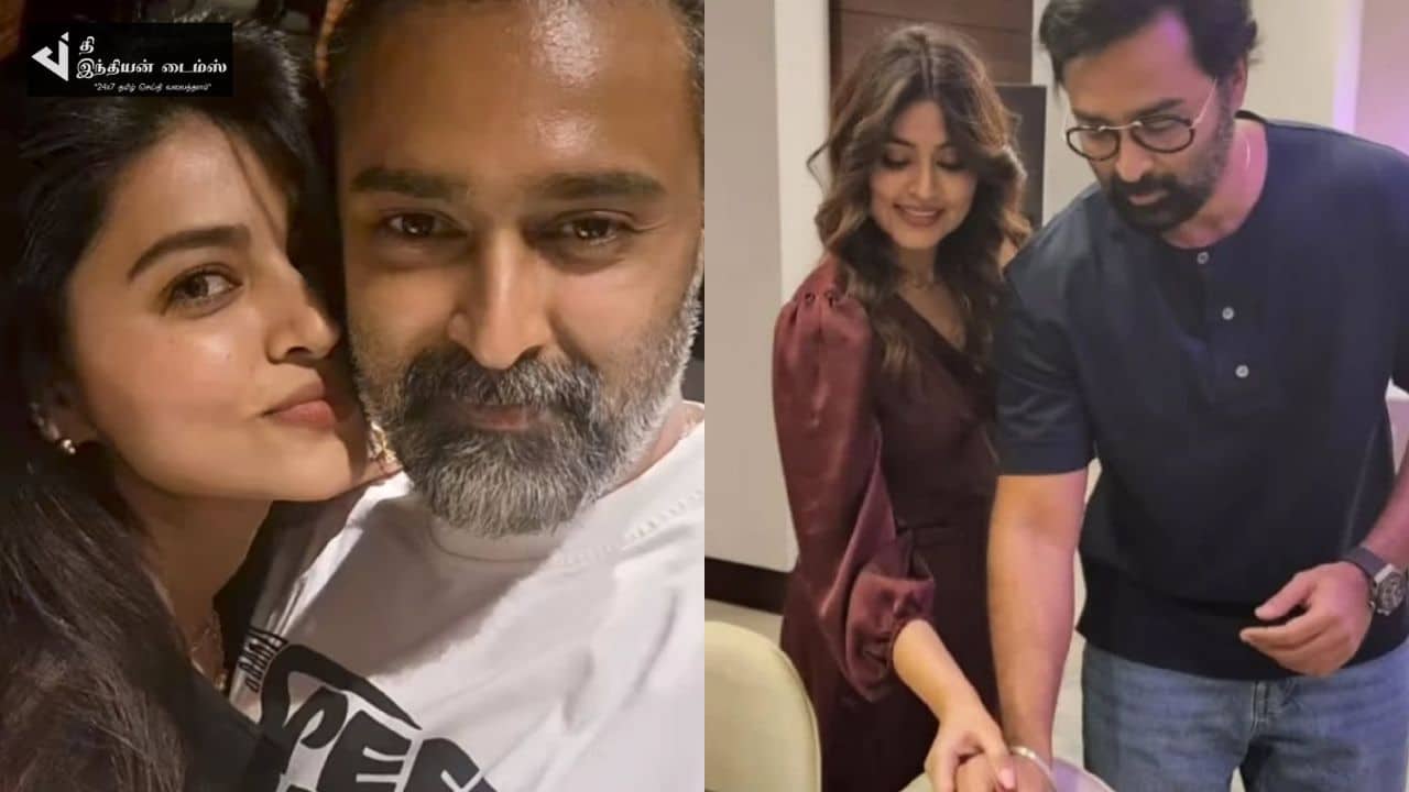 கணவர் பிரசன்னா உடன் காதலர் தின கொண்டாட்டத்தை துவங்கிய நடிகை சினேகா