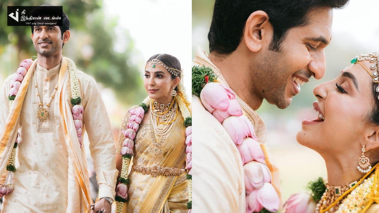 இன்று கோலாகலமாக நடைபெற்ற நடிகை பார்வதி நாயர் திருமணம்
