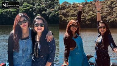 தோழியுடன் ஸ்ரீலங்காவில் எதிர்நீச்சல் சீரியல் ஜனனி விடுமுறை கொண்டாட்டம் 134