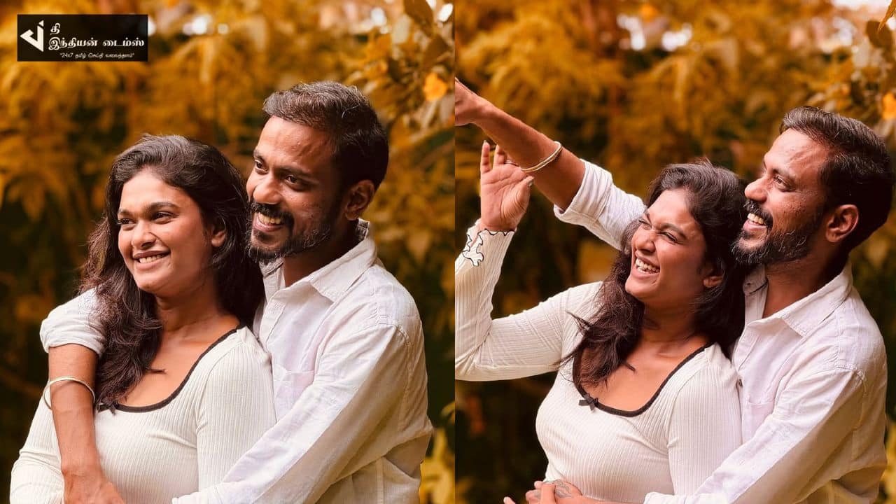கணவருடன் LOVERS DAY கொண்டாடிய சீரியல் நடிகை நட்சத்திரா