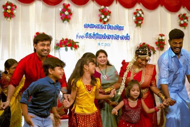 கோலாகலமாக நடைபெற்ற சுந்தரி சீரியல் நாயகி கேபிரியலின் வளைகாப்பு நிகழ்ச்சி 4