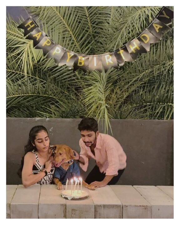 தனது காதலியுடன் விக்ரம் பட நடிகர் ஜாபர் 6