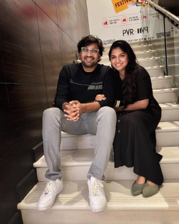 மாமன்னன் பட நடிகை ரவீனா கணவருடன் கியூட்டான புகைப்படங்கள் 5