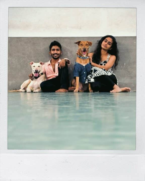 தனது காதலியுடன் விக்ரம் பட நடிகர் ஜாபர் 5