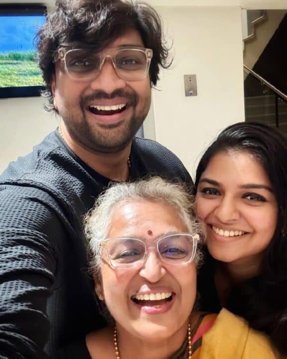 மாமன்னன் பட நடிகை ரவீனா கணவருடன் கியூட்டான புகைப்படங்கள் 4