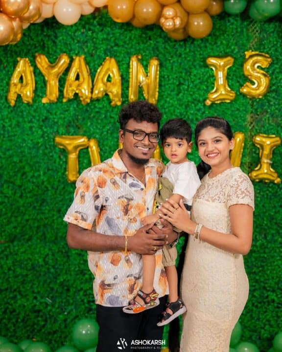 மகனின் இரண்டாவது பிறந்தநாளை கொண்டாடிய சூப்பர் சிங்கர் அஜய் கிருஷ்ணா 1