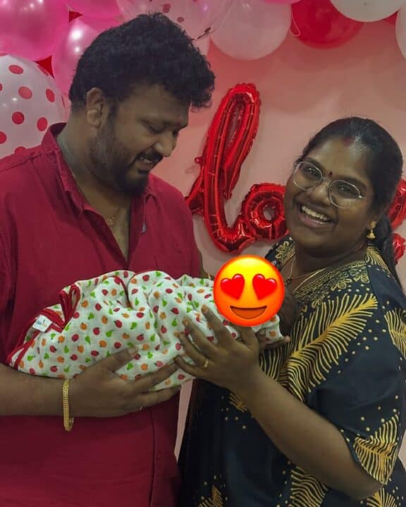 கணவருடன் காதலர் தினத்தை கொண்டாடிய இந்திரஜா ரோபோ சங்கர் 5