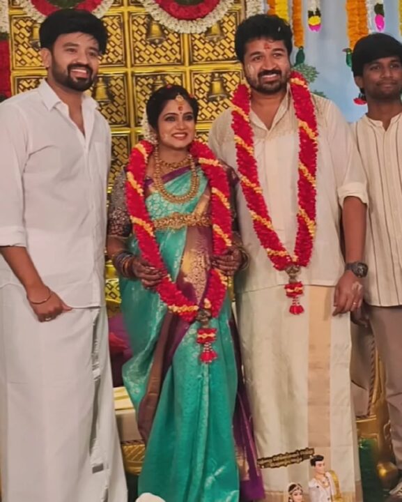 இன்று கோலாகலமாக நடைபெற்ற நாதஸ்வரம் சீரியல் நாயகி ஸ்ரித்திகாவின் வளைகாப்பு புகைப்படங்கள் 6