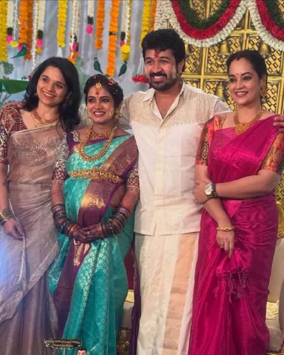 சீரியல் நடிகை ஸ்ரித்திகா வளைகாப்பில் கலந்துகொண்ட பிக் பாஸ் சுஜா வருணே 6