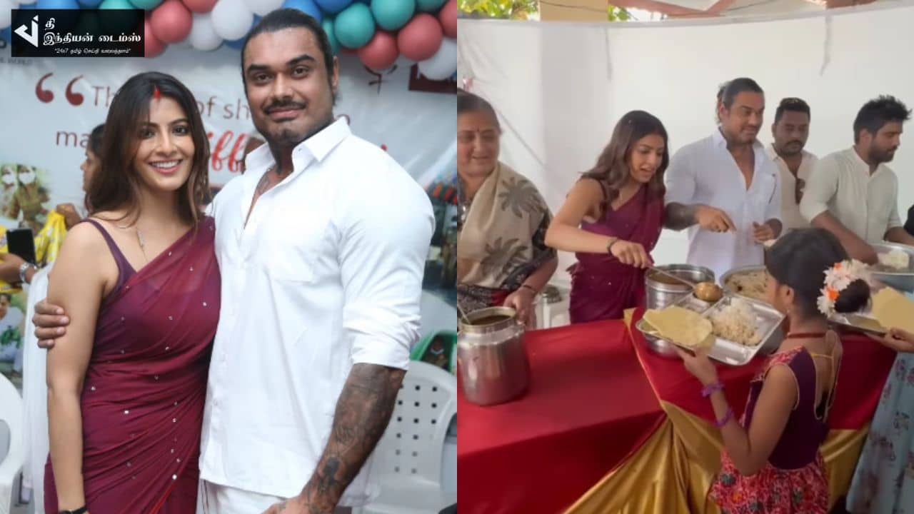 40வது பிறந்தநாளை கொண்டாடிய நடிகை வரலக்ஷ்மி சரத்குமார்